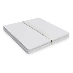 Pikolin Home Wigset voor het verbinden van matrassen, wigkussen + band, converter van eenpersoonsbed tot tweepersoonsbed, ideaal voor logeerkamers