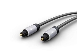 Goobay 77125 Toslink digitale audio aansluitkabel glasvezel kabel digitale audiokabel met de beste audiokwaliteit, 1,50 meter