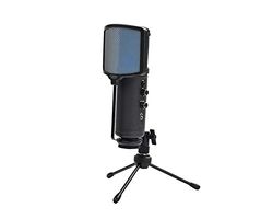 Watio Wave Microphone USB - Microphone avec Connexion USB, idéal pour Les enregistrements et la Diffusion en Direct, Son, Design Compact et léger