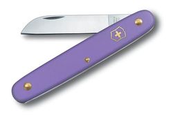 Victorinox, Blumenmesser, Garten Taschenmesser, Gärtner und Floristen, Klinge, gerade, violett
