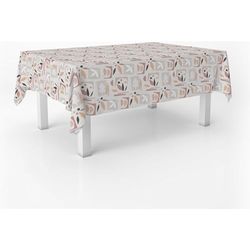 ECOMMERC3 Rectangular Oilcloth Tablecloth Size 250 x 140 cm Style, Durability and Easy Cleaning for Your Table – Stain Resistant and Waterproof Oilcloth Tablecloth