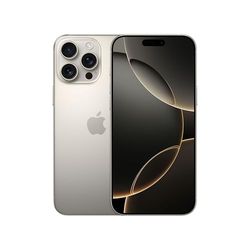 Apple iPhone 16 Pro MAX de 1 TB: Smartphone 5G con Control de Cámara, grabación en 4K a 120 f/s con Dolby Vision y un Gran Salto en autonomía. Compatible con los AirPods; Titanio Natural