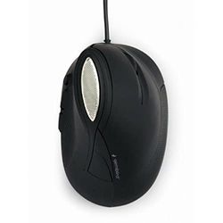RATÓN ÓPTICO DE 6 BOTONES, GRIS MUS-ERGO-03
