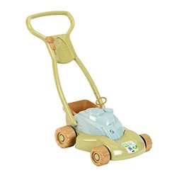 Theo Klein 7659 Klein Goes Bio - Cortacésped con Cesta extraíble | Cortacésped de bioplástico | Divertido Sonido de trinquete | Juguete para niños a Partir de 18 Meses