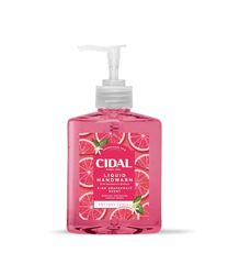 Cidal Pink Grapefruit Handwash, antibacterial, uplifting fresh grapefruit scent, 250ml