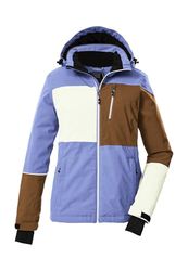 killtec Donna Giacca da sci/giacca funzionale con cappuccio e paraneve KSW 437 WMN SKI JCKT, lavendel, 46, 43157-000