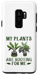 Coque pour Galaxy S9+ Citation amusante d'un amoureux des plantes - Mes plantes