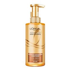 L'Oréal Paris - Après-Shampooing Rituel Nourrissant & Démêlant - Nutrition 48H & Brillance Miroir - Acide Aminé & Huile Essentielle Pure - Pour Cheveux Secs & Ternes - Advanced Hair Science - 440 ml