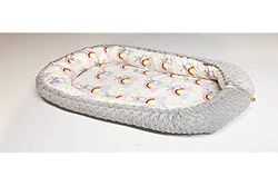 Kospu multifunzionale baby nest bozzolo baby baby bozzolo paraurti da viaggio culla 100% cotone anallergico