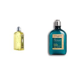 L'OCCITANE Gel Doccia Corpo Tonificante Alla Verbena Profumo Fresco E Limone Gel Doccia Uomo Cap Cedrat Corpo & amp; Capelli Note Frizzanti, Speziate e Legnose Vegan Formula
