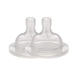 Klean Kanteen Fast Flow Silicone Pack of 2, Clear