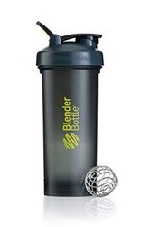 BlenderBottle Pro45 Botella mezcladora de Batidos de proteínas, Unisex, Gris/Verde, 1300 ml