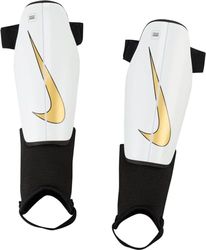 Nike Unisex Kids scheenbeschermers Y Nk Chrg Grd Su23, White/Black/MTLC Gold Coin, DX4610-101, L