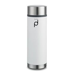 DrinkPod HW-350W Bouteille Isotherme, Acier Inoxydable, Blanc, 21 x 7 x 7 cm