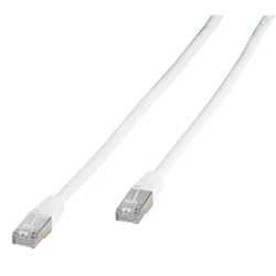 VIVANCO CAT5e nätverkskablar 1:1, 2 x RJ45, 1,0m