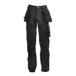 DEWALT Dewmem3229-tb Memphis-Pantaloni con Fondina in Vita, 81 cm, Gamba 73,7 cm, Nero/Grigio, 32W / 29L Uomo