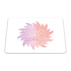 Bonamaison, Tappetino per mouse rettangolare, con stampa digitale, antiscivolo, per ufficio e casa, dimensioni: 22 x 18 cm