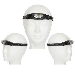 VELLEMAN - EHL7N Sportieve LED hoofdlamp extra helder voor wandelen, trekking, kamperen, O 179161