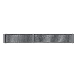 Samsung Fabric Band ET-SVR86 Watch Strap for Galaxy Watch4 with 20 mm Lug Width, Medium Woven Nylon, Grey