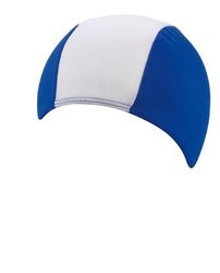 Beco - gorro de natação, verão, unissexo, azul/branco, tamanho único