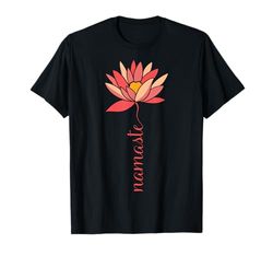 Namaste Lotus Meditation Workout Exercise Yoga Lover Gift Maglietta