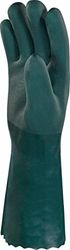 Delta plus guantes sinteticos - Guante pvc soporte jersey dble.35cm talla 10 verde