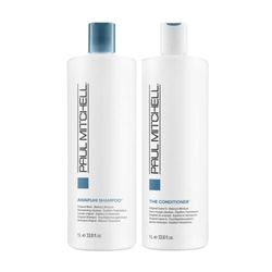 Paul Mitchell Original The Conditioner, 33.8 Fl Oz,1L & Awapuhi Shampoo, 1 L