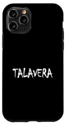 Carcasa para iPhone 11 Pro Talavera Apellido Estadounidense Hispano Mexicano Español Familia