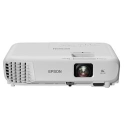 Epson EB-W06 - Proyector 3LCD (relación de contraste 16.000:1, luz blanca y en color, 3700 lúmenes, con altavoces)
