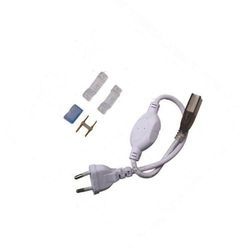 Cavo di alimentazione remoto per striscia LED ad alta tensione, 12 V-24 V, con connettori rapidi, ideale per illuminazione decorativa e progetti fai da te.