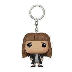 Funko Pocket Pop! Nyckelring: Harry Potter – Hermione Granger – Hermione Granger – ny nyckelring – vinylminifigur att samla – strumpfyllmedel – presentidé – filmfans