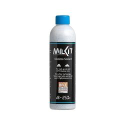 milKit Tubeless tätningsmjölk i 75 ml flaska – cykeldäcktätningsmedel – tätningsmjölk slanglös mjölk cykeldäck tätningsmedel MTB, vägcykel och Co.