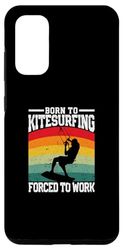 Galaxy S20 Funny Kite Surfing Board Born To Kitesurfing Forced To Work Case