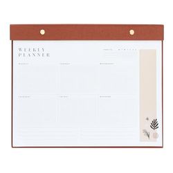 Kokonote Weekly Planner - Kalima | A4 Planner, Desk Organiser, Family Planner, 64 Tear Off Pages, Desk Calendar, Organiser Planner, To Do List Book, Weekly Desk Planner, Cute Stationery