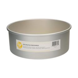 Wilton Cake Pan, Alluminio, Silver, 25 x 10 cm