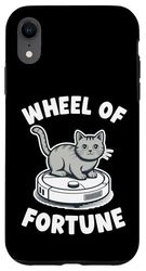 Wheel Of Fortune Cat Joke Robot Vacuum Cleaner Cat Case for iPhone XR