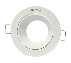 Ronde ring met reflector in elegant wit, ideaal voor stijlvolle verlichting. Perfect voor fotoshoots, make-up en meer. Zorgt voor zacht, diffuus licht voor professionele resultaten.