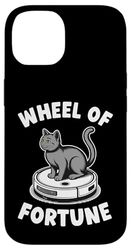 Wheel Of Fortune Cat Joke Robot Vacuum Cleaner Cat Case for iPhone 14