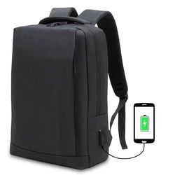 Waytex Urbain Mochila para computadora, Negro, Talla única Unisex Adulto