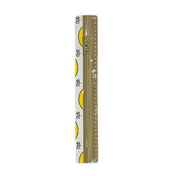 Opti Zip Closure, Polyester, 00575 Green, 18cm