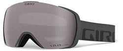 Giro Contact Lunettes de Neige - Greywordmark Vivid Onyx/Vivid Infrarouge, Grand Cadre