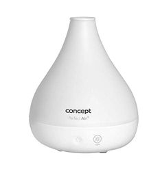 CONCEPT huisapparaten luchtbevochtiger Perfect Air met aroma-diffuser 2in1 ZV1010, wit