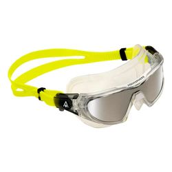 AQUASPHERE Vista pro Masque de natation, lunette de piscine pour hommes et femmes avec protection UV et joint en silicone, verres anti-buée et anti-fuite