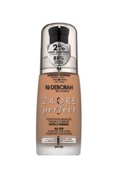 Deborah Milano Liquid Make-Up, 24 Hours Perfect, Moisturising, SPF 20, N.4 Apricot, 30.0 ml, 1