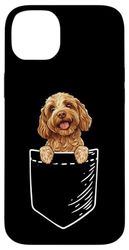 Cute Illustration Pocket Cockapoo Lover Custodia per iPhone 14 Plus