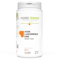 Acide L-Ascorbique E300 1 Kilo en poudre - Vitamine C - 100% Acide L'Ascorbique – Pure à 100% - Participe au renforcement du système immunitaire - Pierre Jérôme®