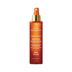 Institut Esthederm - L’Huile Solaire - Olio Solare Corpo e Capelli - Attiva e Stimola l’Abbronzatura Naturale - Senza Silicone, Senza Alcool - Sole Moderato - Flacone Spray 150 ml