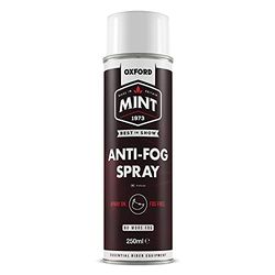 Oxford Products Unisex-Adult Mint Antifog Visor/Goggles Spray, 250ml