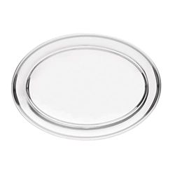 Olympia K363 vassoio ovale, Piatto, 12 ", argento