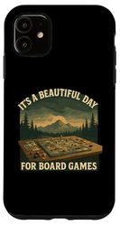 Board Game Dad Chess Daddy Board Gamer Papa Fathers Day Case for iPhone 11